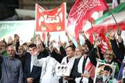  تداوم حضور دشمن‌شکن خانواده‌های معظم شهدا و ایثارگران در اجتماعات شبانه «ایران قوی» با همراهی مدیرکل بنیاد شهید و امور ایثارگران آذربایجان غربی